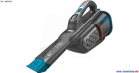 Аккумуляторный ручной пылесос Black+Decker BHHV520BF (Black/Blue)