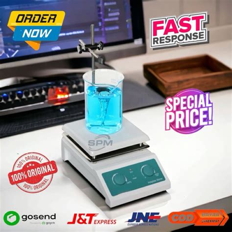 Jual Hot Plate Magnetic Stirrer Sh Liter X Cm Lab Magnet Stirer Sh L Sh Heating Mixer
