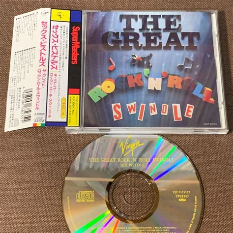 Sex Pistols The Great Rock N Roll Swindle Japan Cd Vjcp Obi Supermasters Ebay