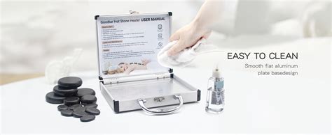 Amazon Goodtar Hot Stones Massage Warmer Kit Pcs Hot Stones Massage Set And Heater Kit