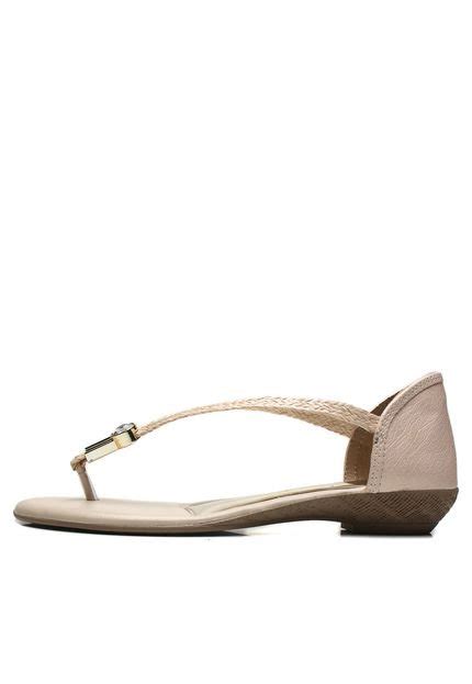 Sandália Rasteira Mississipi Detalhe Nude Compre Agora Dafiti Brasil