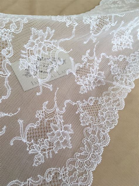 White Elastic Lingerie Lace Trim Lace Trim Lace Fabric From Imperiallace