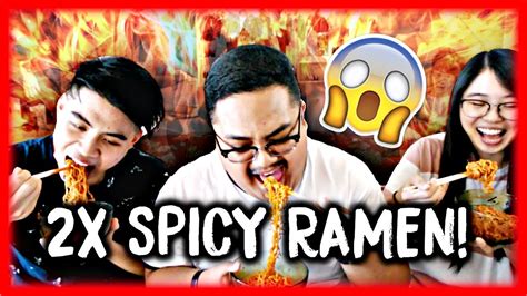 Spicy Ramen Challenge X X Spicy Hot Chicken Flavor Ramen Challenge Noodles You Ve Seen