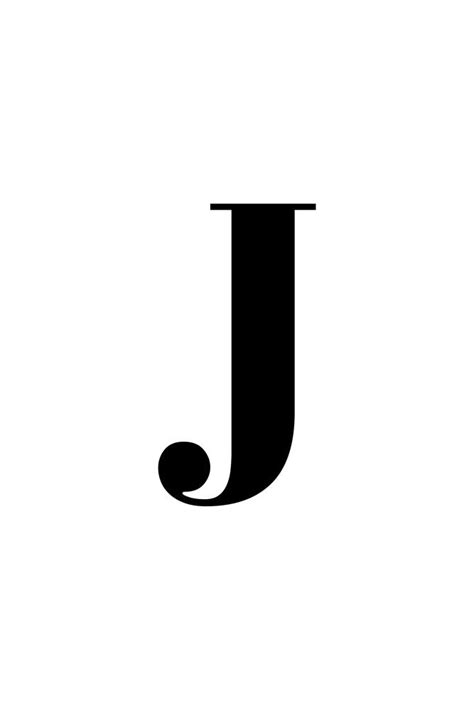 The Letter J Artofit