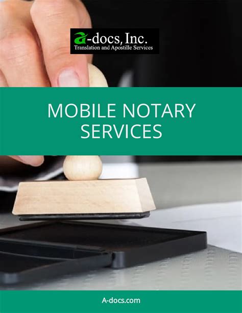 Mobile Notary Services A Docs Inc Page Flip Pdf Online