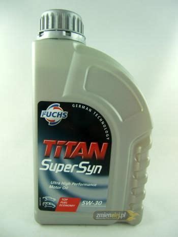 Olej silnikowy Fuchs 5W30 Titan Supersyn 1l - Opinie i ceny na Ceneo.pl
