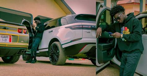 Kuami Eugene Shows Riches As He Flaunts His Expensive Cars Lady Woos
