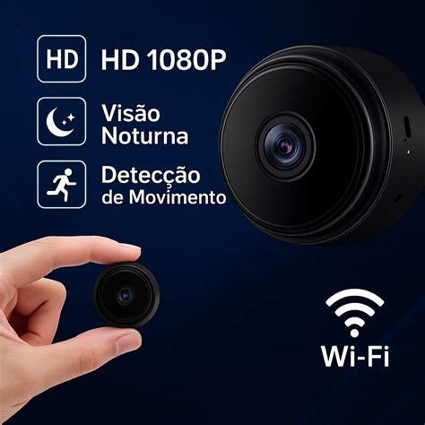 Tipo De Câmera Espiã - Câmera Espiã Wi-Fi Full HD Detecção de Movimento Remota | Shopee Brasil