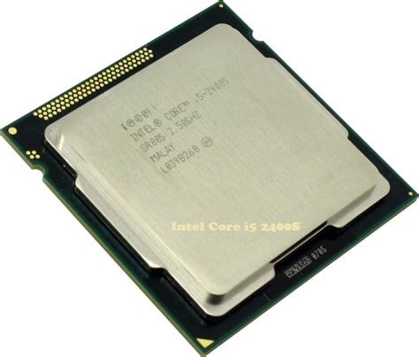 Краткий обзор и тест Intel Core i5 2400S