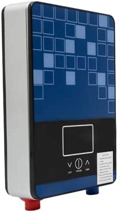 110V Tankless Electric Hot Water Heater Set Wall Mounted Instant Water Heater On Demand Bath