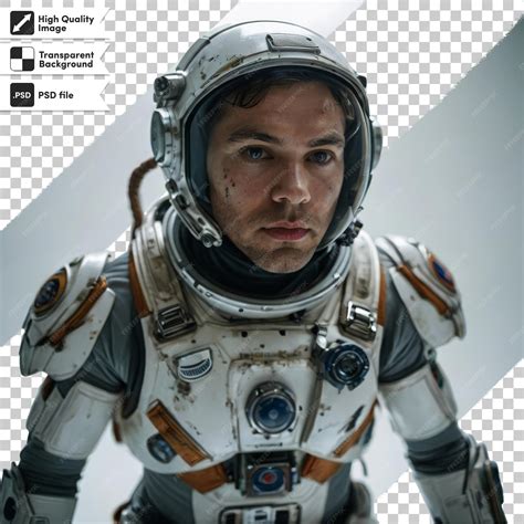 Premium Psd An Astronaut In A Space Suit With The Word Astronaut On It