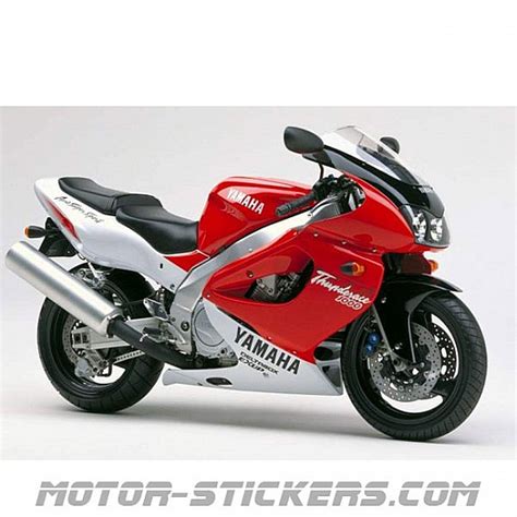 Yamaha Yzf 1000r Thunderace 96 2001 Decals