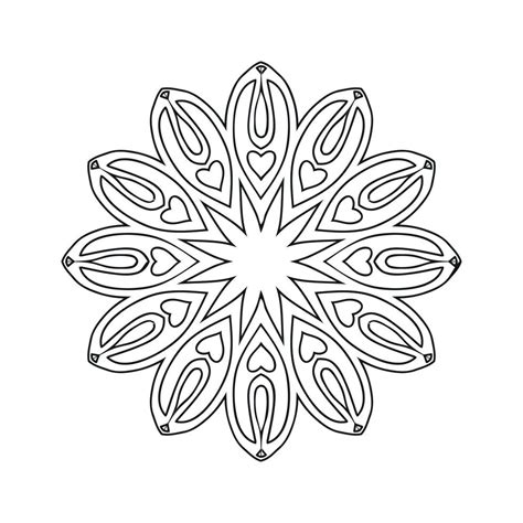 Black and white flower mandala designs 19583744 Vector Art at Vecteezy