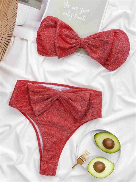 Fashion Women Gender Sexy Bow Front Pink Bikini For School Girl Buy Teen Open Sexy Xxx