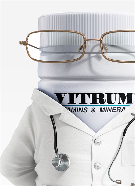 Print for Vitrum Vitamins and Minerals :: Behance