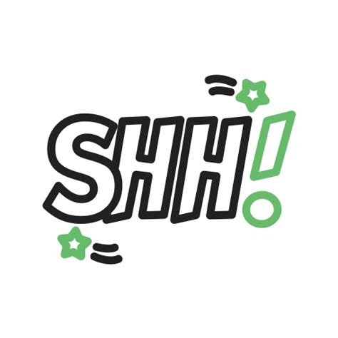 shh generic color outline icon freepik