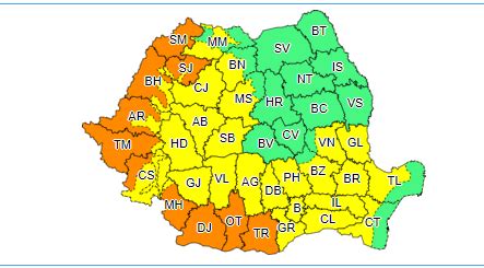 Alert Meteo Cod Portocaliu De Canicul N Jude E Din Ar Vezi
