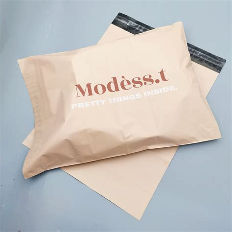 Custom Logo Nude Eco Friendly Plastic Poly Mailer Bag