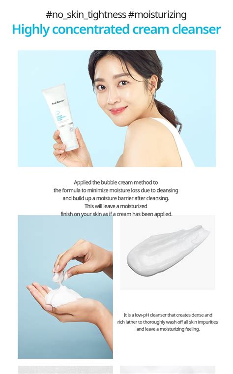 Real Barrier Cream Cleansing Foam 120ml Shopee Malaysia