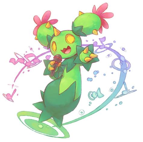 Pin By Rotom Pokedex 494 802 On 556 Maractus Pokemon Art Cute Pokemon Pokemon