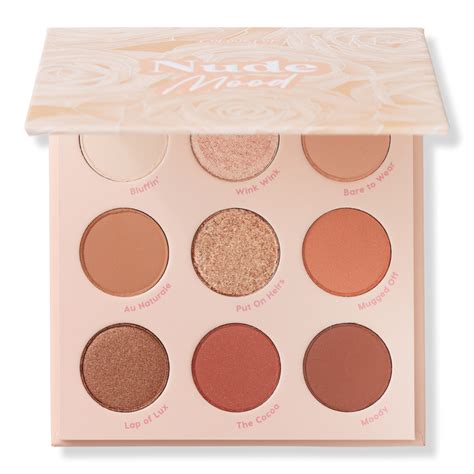 Nude Mood Pressed Powder Palette ColourPop Ulta Beauty Colourpop Eyeshadow Colourpop