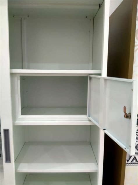 Jual Lemari Pakaian Besi Sliding Door Jumbo Bufalo Lb 318 Di Seller