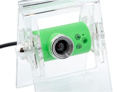 Premium Photo | Modern webcamera isolated on a white background