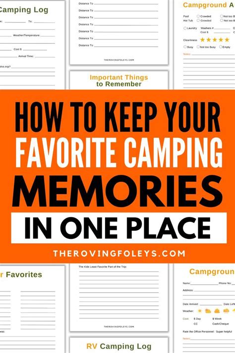 The Ultimate Rv Camping Checklist Rv Packing Checklists For Every Room