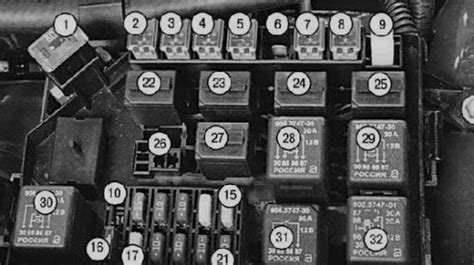 Распиновка реле стеклоподъемника ланос