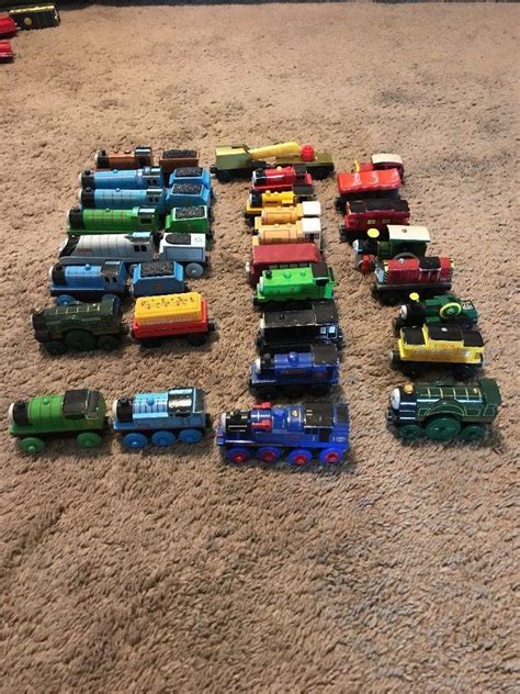 Thomas The Tank Engine Wooden Train Lot. 28 Pieces.. | #1932990153