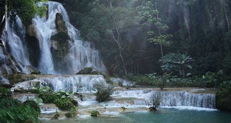 Popular Waterfalls In Luang Prabang Laos Laos Travel