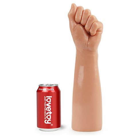 LOVETOY DILDO BITCH FIST 12 FLESH BRACCIO REALISTICO MORBIDO E