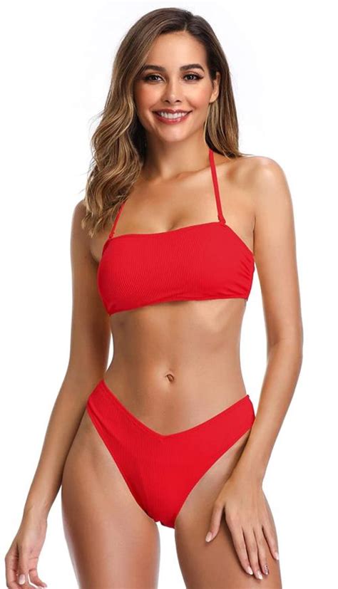 Buy MERSODA Red Solid Bikini Lingerie Set M Online At Best Prices In India JioMart