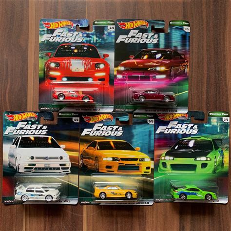 Hot Wheels Premium Bundle Fast Furious Mix B Shopee Malaysia