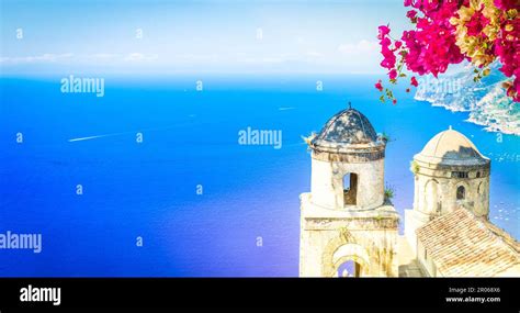 Ravello Village Amalfi Coast Of Italy Stock Photo Alamy