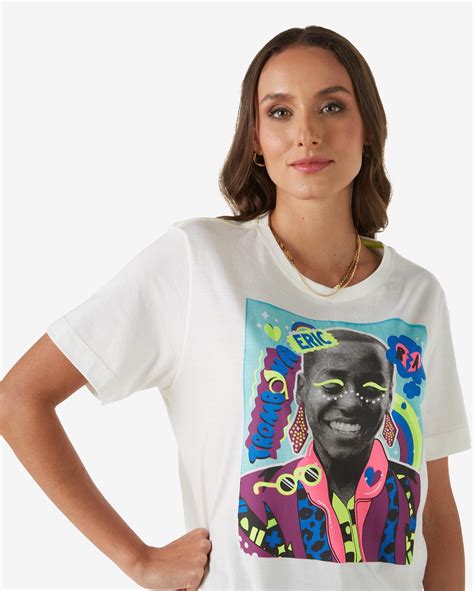 Riachuelo Camiseta Feminina Manga Curta Algod O Sex Education Branco