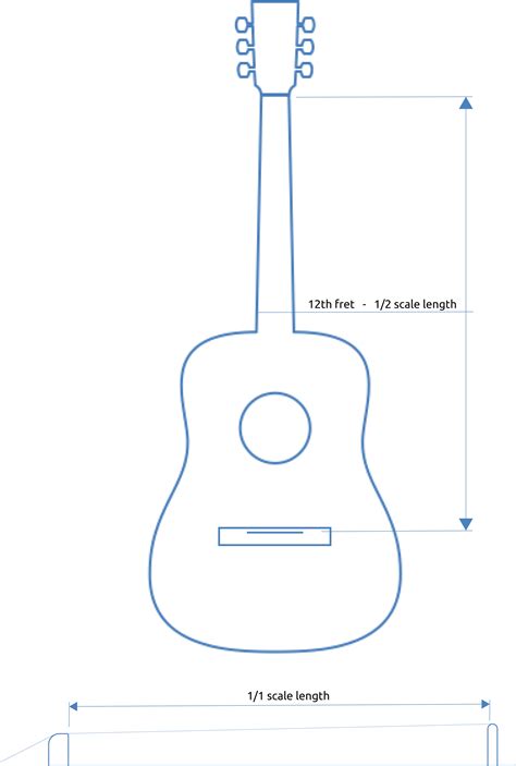 Fret Calculator Print Template