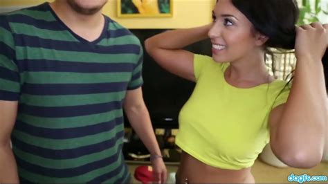 Hot Latin Milf In Ripped Yoga Pants Ava Alvarez Rides A Big Cock