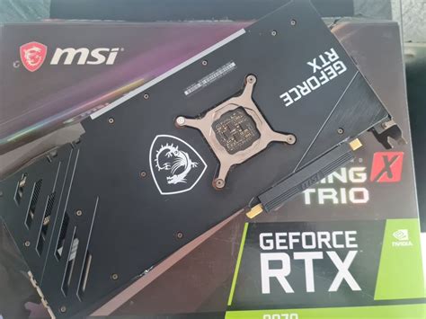 MSI Gaming X Trio GeForce RTX™ 3070 8Gb Nvidia