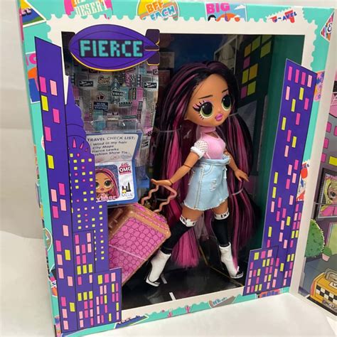 LOL Surprise OMG World Travel CITY BABE Fashion Doll With 15 Surprises 260x300