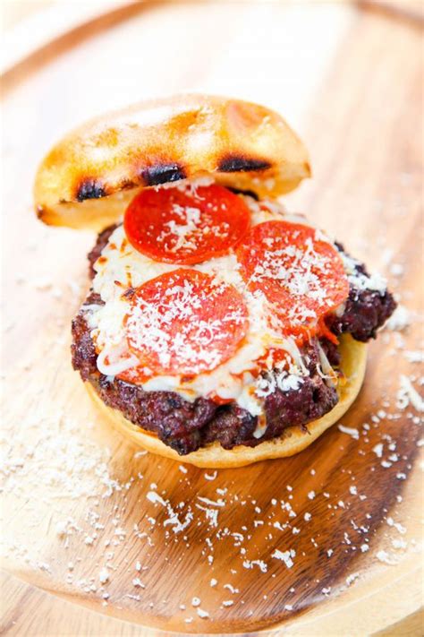Ultimate Pepperoni Pizza Burgers Baking Beauty