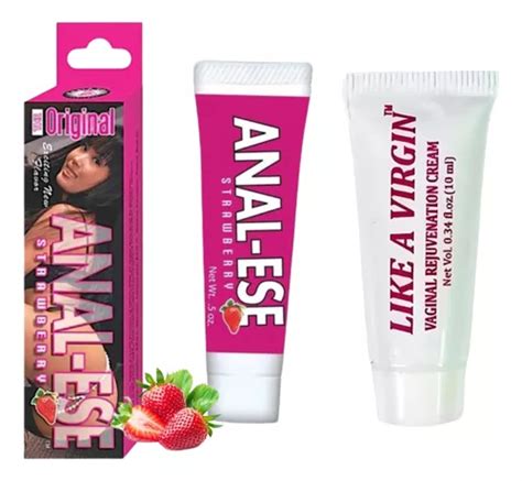 Lubricante Anestesico Anal Ese Fresa Oz Like A Virgin Meses Sin Inter S