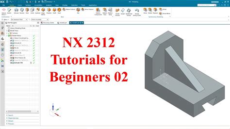 Siemens Nx Tutorials For Beginners Nx Tutorial Youtube