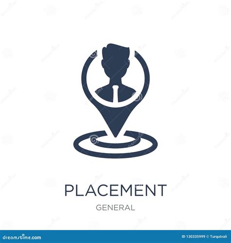 Placement Icon Trendy Flat Vector Placement Icon On White Background