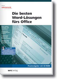 besten Word Lösungen fürs Office m CD ROM Fachbuch bücher de