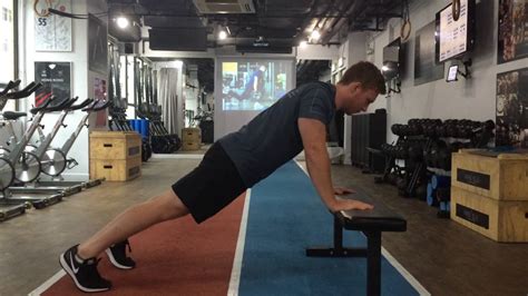 Incline Scapular Pushup Youtube