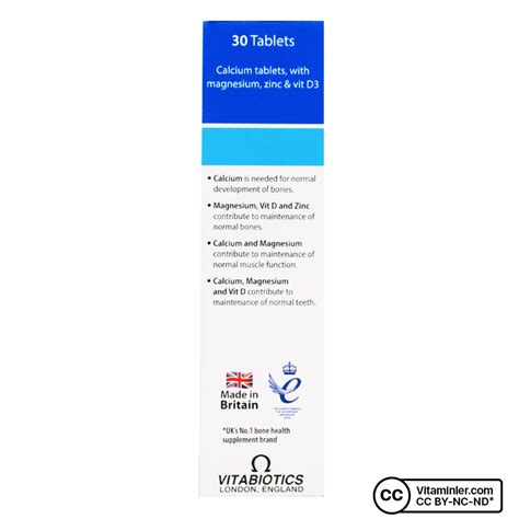 Vitabiotics Osteocare 30 Tablet - Kompleks Mineraller