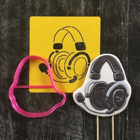 Наушники №1 - купить формы для печенья и имбирных пряников по выгодной ...