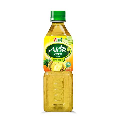 500ml VINUT NFC Aloe Vera Juice Drink With Pineapple Suppliers And