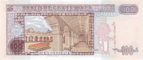 100 Quetzales Guatemala Numista